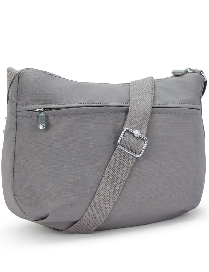 كيبلينغ إيزيلا حقيبة كروس بودي رمادية متوسطة